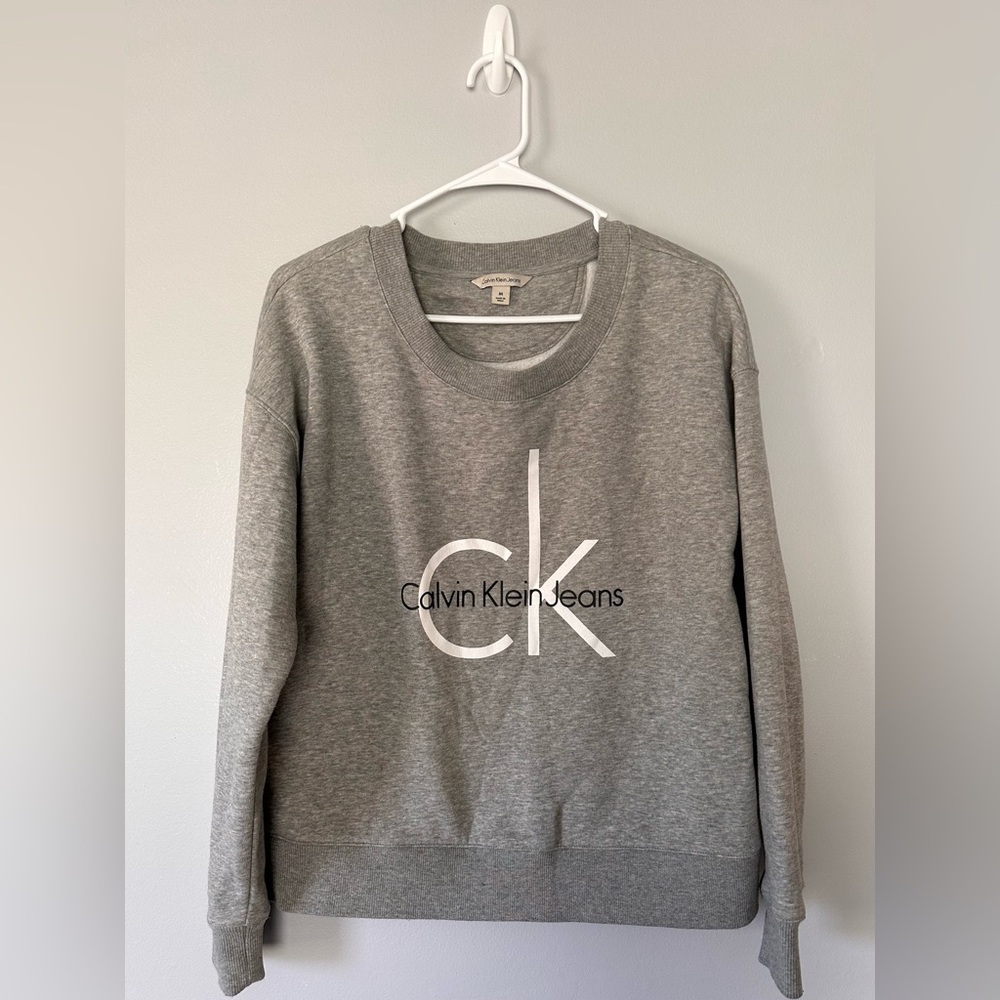 Calvin Klein Gray Sweatshirt
